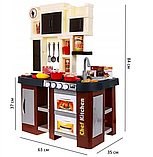 Кухня 922-102 мийка, духів, плита, посуд, продукти 58пр, звук, світло, в коробці, фото 2