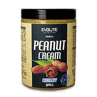 Арахисовая паста Evolite Nutrition Peanut Cream 900 г кранч