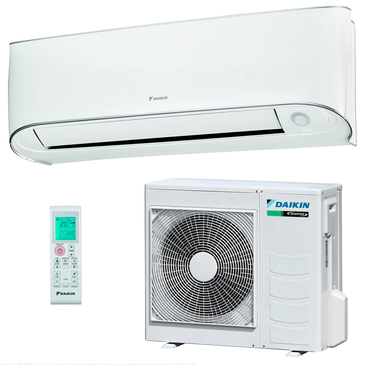 Кондиціонер настінний DAIKIN FTXK60AW / RXK60A