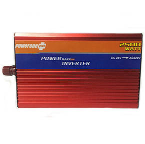 Перетворювач PowerOne Plus 24V-220 V 2500 W, фото 1