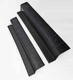 Пластикові захисні накладки на пороги для Citroen Jumpy II 2007-2017, фото 8