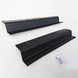 Пластикові захисні накладки на пороги для Citroen Jumpy II 2007-2017, фото 9