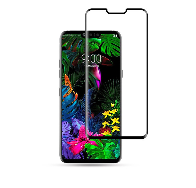 Захисне скло Mocolo 3D для LG G8 Black (0.33 мм)