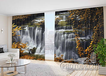 Фото Штори "Осінній водоспад 1"- Читаємо опис!