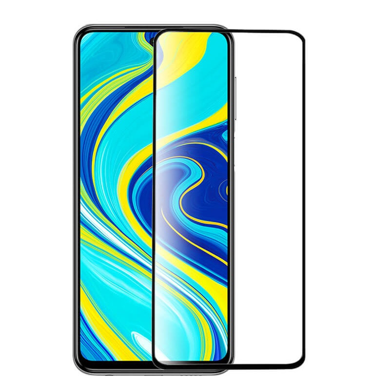 Захисне скло Mocolo для Xiaomi Redmi Note 9s / 9 Pro / 9 Pro Max Full Glue 5D Black (0.33 мм)