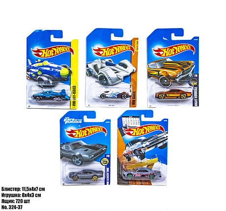 Машинки HOT WHEELS 324-37 оптом, фото 2