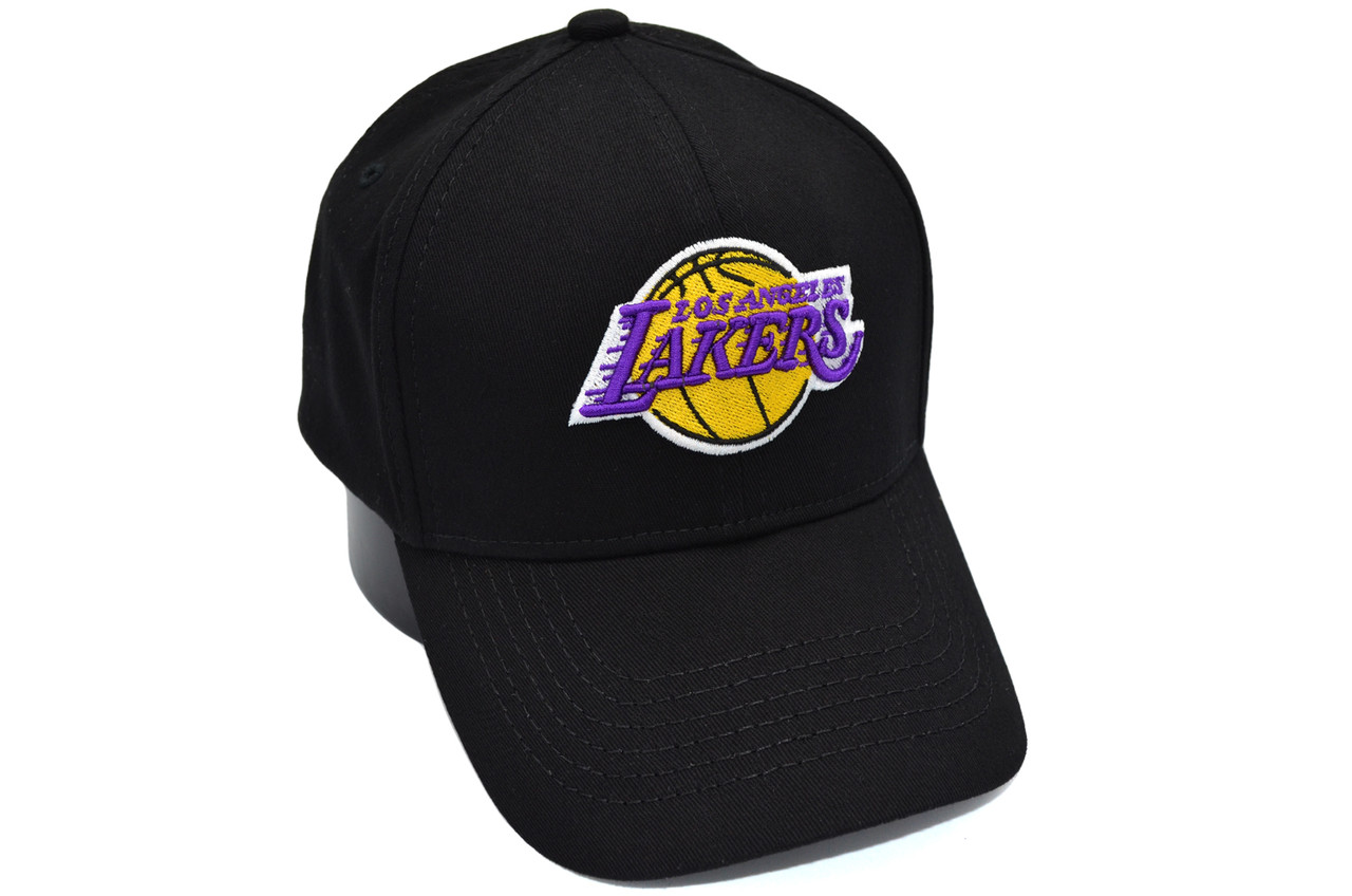 Кепка фулка Flexfit Los Angeles Lakers 56-58 см чорна (F 0919-342)