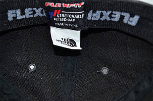 Кепка фулка Flexfit The North Face 56-58 см темно-сіра (F 0919-344), фото 3