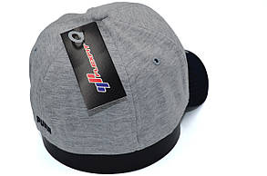 Кепка фулка Flexfit Puma 56-58 см світло-сіра (F 0919-349), фото 4