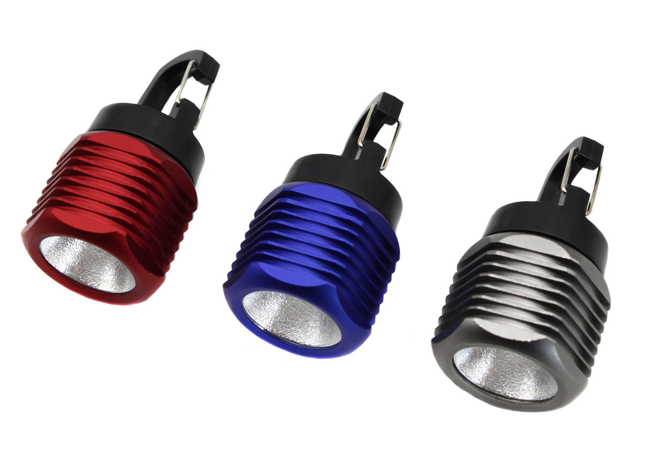 Ліхтар - брелок WD-309 "Бочка"/3XG3 /Карабін/ COB