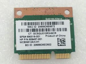 Wi-fi+BT модуль HalfSize Mini pcie для HP! Qualcomm QCWB335 (2 Антени) (690019-001) 802.11 b, g, n, 150Mbps