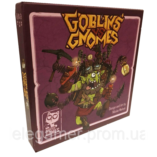 Настольная игра Wanted Games Гоблины Против Гномов (Goblins vs Gnomes) - фото 1 - id-p1259286480