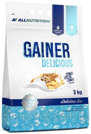 Гейнер Allnutrition Gainer Delicious 3000 г, фото 1