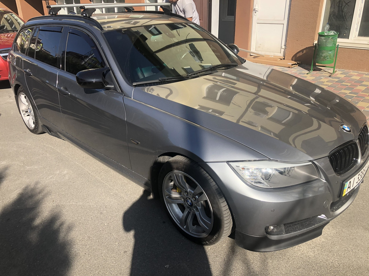 Дефлектори вікон (вітровики) BMW 3 series 2005-> (E91) Combi 4шт(Heko)