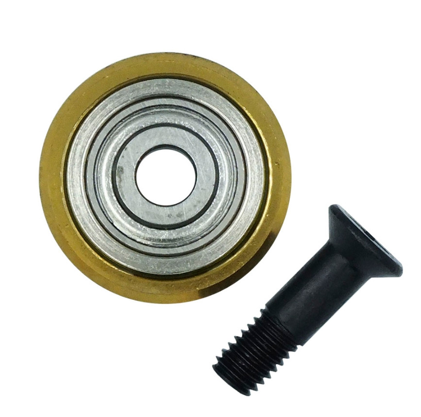 Змінний різальний ролик для плиткорізів, на підшипниках, Haisser, 22*5*2мм. 94651 (64038)