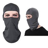 Ветрозащитная маска (балаклава) для лица и шеи Серый, Beanies