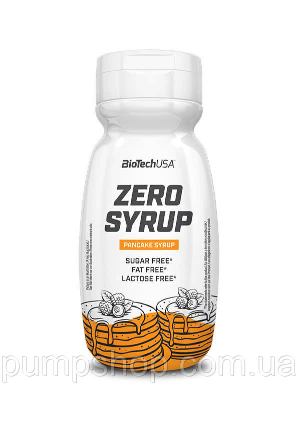 Низькокалорійний сироп Biotech USA Zero Syrup 320 мл шоколад