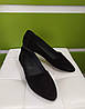 STTOPA Розміри 41-44. Балетки великих розмірів із натуральної шкіри. 158-4144 Чорні, фото 9