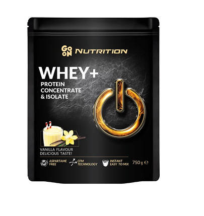Сироватковий протеїн Go On Nutrition Whey+ Protein Concentrate & Isolate 750 г, фото 1