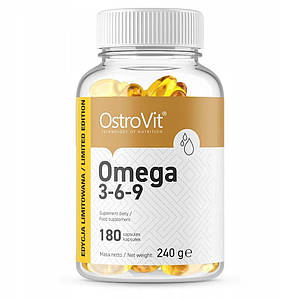 Омега 3-6-9 OstroVit Omega 3-6-9 180 капс.