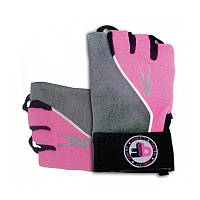 Перчатки для тренировок женские BioTech Lady 2 (grey/pink)