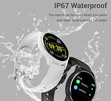 Жіночий розумний годинник Smart Lige White Snow, фото 4
