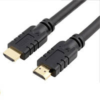 Шнур HDMI "ULT-unite" (шт.- шт.) version 2.0, gold, 2 м, чёрный