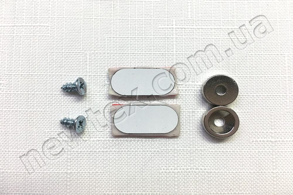 Комплект магнітів для тканинних ролет