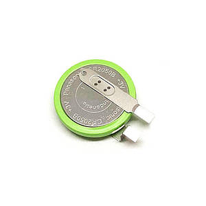 Батарейка CR2050B Panasonic Lithium (3v) з контактами (для датчика тиску в шині) 1шт.