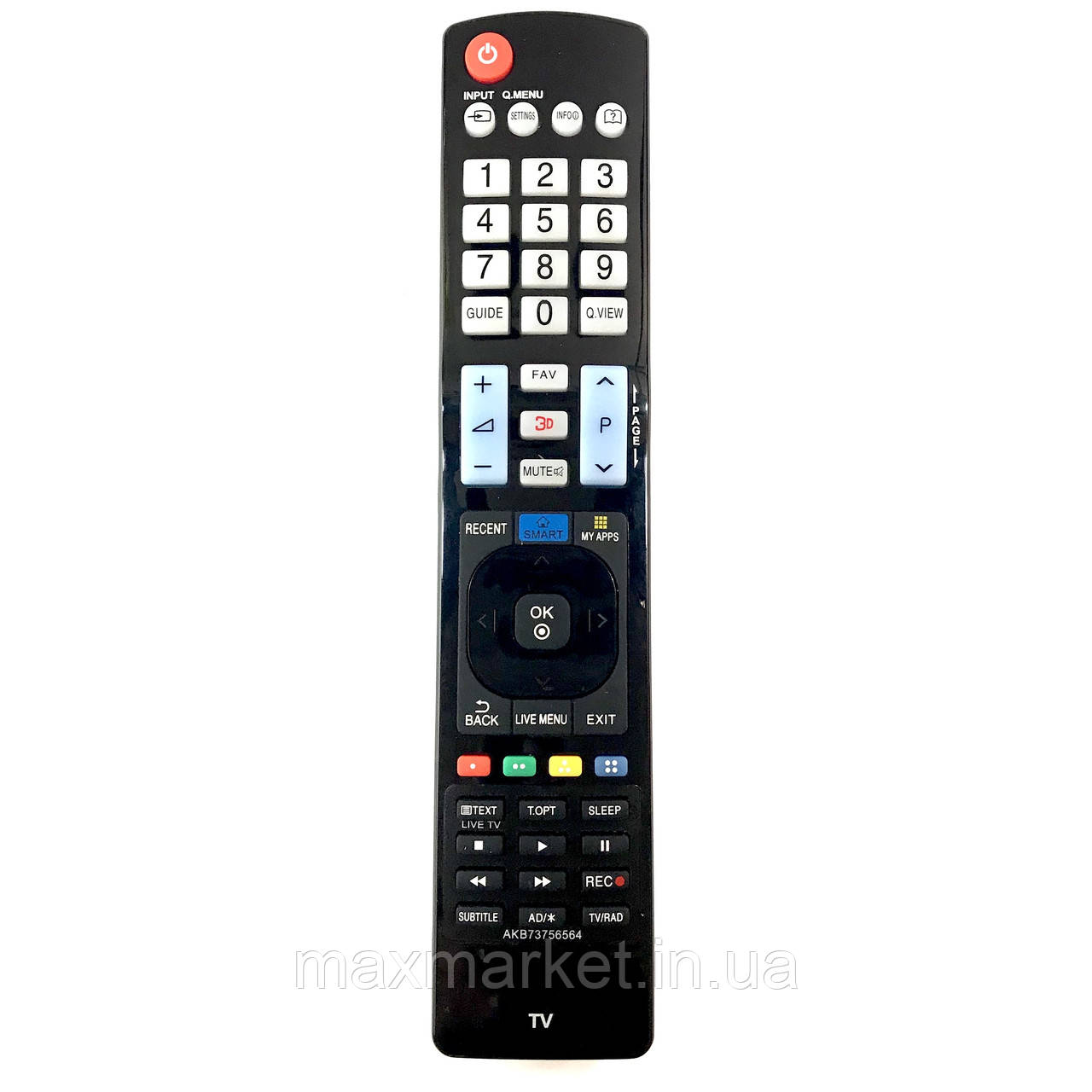 Пульт для телевизора LG AKB73756564