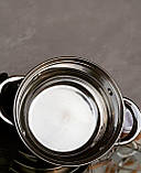 Кастрюля 8.2 л з нержавіючою сталі Edenberg EB-3728 Кастрюля для індукційної плити з товстим дном, фото 6