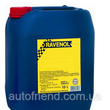 Масло моторное синтетическое RAVENOL (равенол) VDL 5W-40 10л. - фото 1 - id-p176238281
