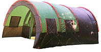 Большая Палатка Шатер туннельная четырёх местная тандемные палатки высота 2м