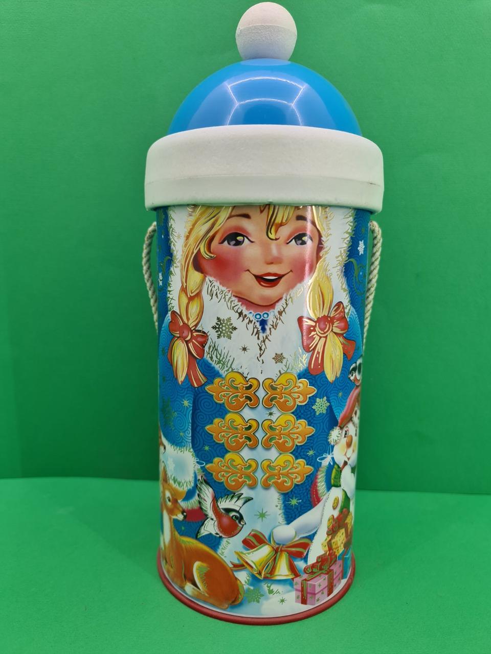 Тубус під цукерки великий/Снігуронька (1 шт), фото 1