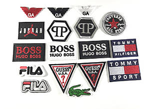 Нашивка Guess/Гесс 55х55 мм, фото 3