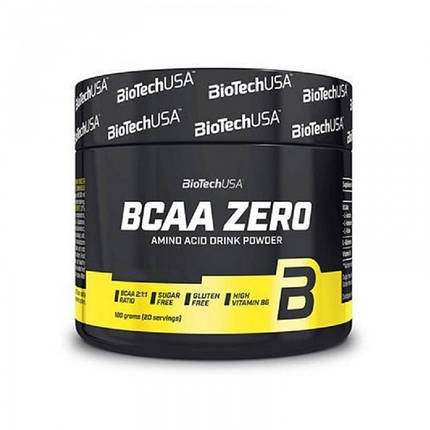 Амінокислоти БЦАА BioTech USA BCAA Zero 180 г ( peach iced tea ) (уцінка термін по 5.23), фото 1