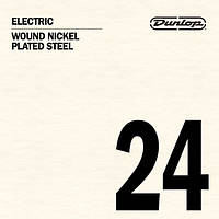 Струна Dunlop DEN24 Wound Nickel Plated Steel Electric String .024