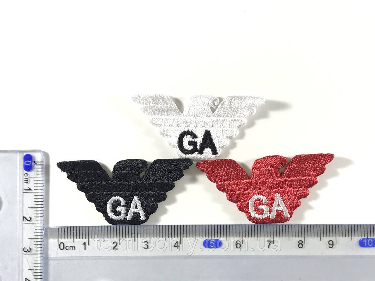 Нашивка Giorgio Armani 45х22 мм