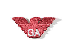 Нашивка Giorgio Armani 45х22 мм, фото 4