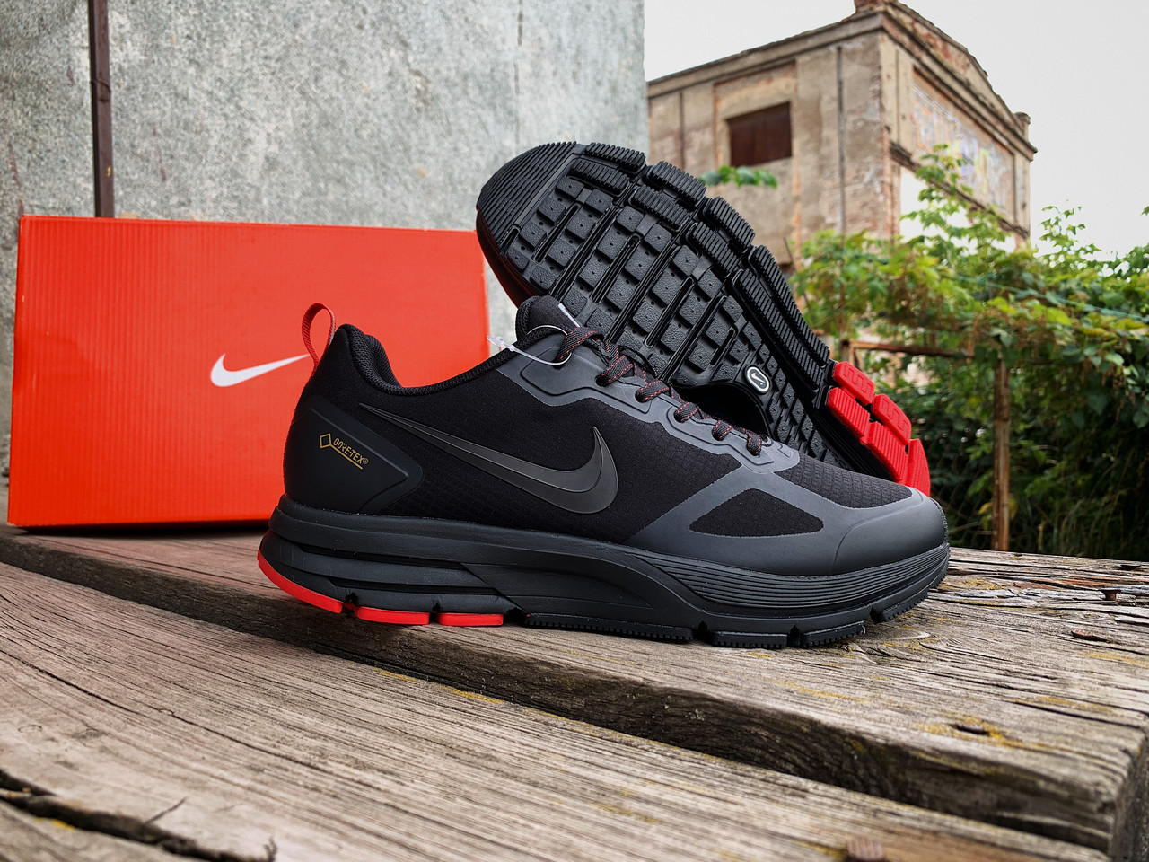 Чоловічі зимові термо кросівки Nike Zoom Pegasus 26X утеплені gore-tex