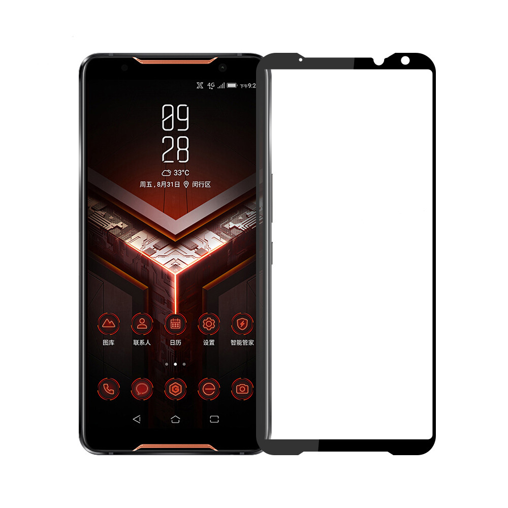 Захисне скло Mocolo для Asus Rog Phone 2 5D Full Glue Black (0.33 мм)
