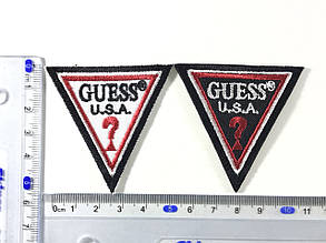 Нашивка Guess/Гесс 55х55 мм, фото 2