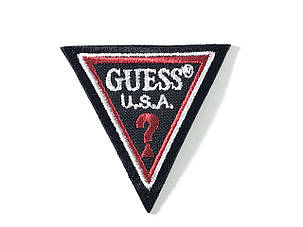 Нашивка Guess/Гесс 55х55 мм, фото 1
