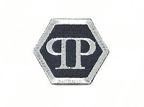 Нашивка Philipp Plein 50х42 мм, фото 1