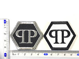 Нашивка Philipp Plein 50х42 мм, фото 3