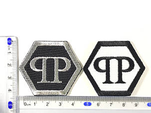 Нашивка Philipp Plein 50х42 мм, фото 2