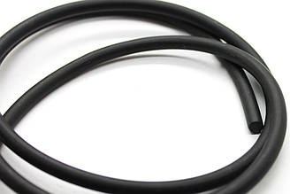 Шнур каучук 5 мм 1 м Чорний