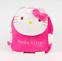 Розовый детский рюкзак для девочек Hello Kitty.