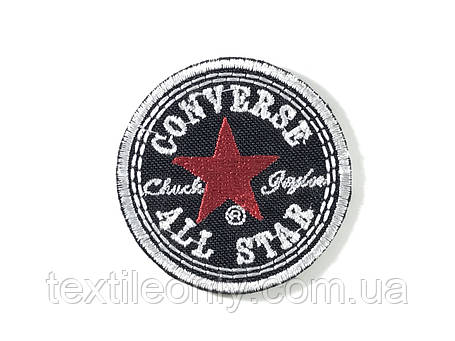 Нашивка Converse червоний 50 мм, фото 1