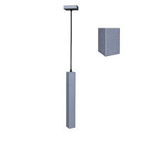 Підвісний світильник люстра — трубка Loft MR 4050 GR сірий, Е27